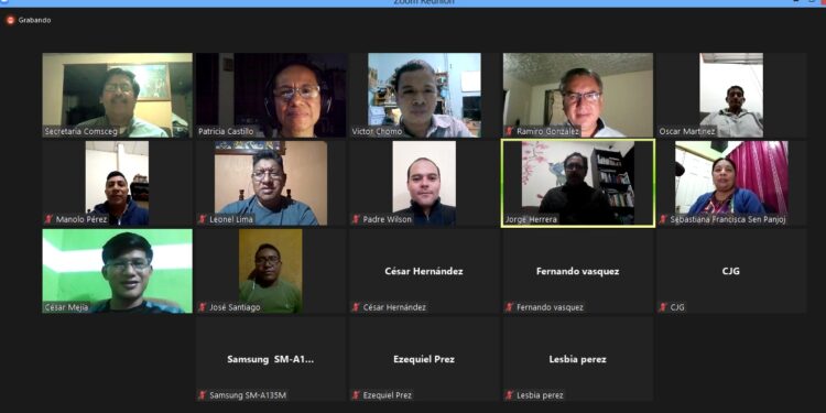 Se realizó el encuentro mensual de Delegados diocesanos de comunicación.