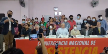 Presentan publicamente la Convergencia Nacional de Resistencia pacífica para rescatar y transformar el país hacia el bien común, la eliminación de la corrupción, y el desarrollo integral para todos.
