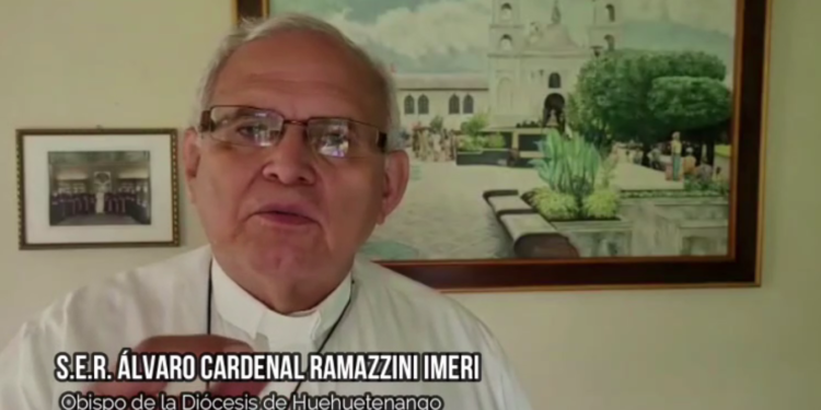 Cardenal Alvaro Ramazzini Imeri aclara  a Daniel Ortega de Nicaragua.