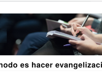 Hacer sinodo es hacer evangelizacion