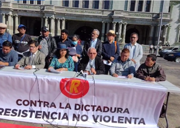 Romper el vínculo con el crimen organizado y con la corrupción: conferencia de prensa presidida por el Cardenal Ramazzini