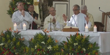 Movimientos laicales ofrecen Misa al final de su  jornada de oración.