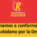 Llamado a conformar el frente ciudadano por la democracia