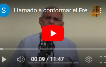 Cardenal Ramazzini en video-mensaje: llamado a conformar el Frente Ciudadano por la Democracia