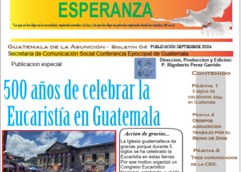 Boletín Una palabra de esperanza, edición de septiembre.